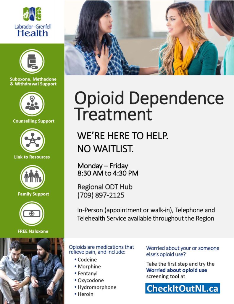 Opioids and Naloxone – Labrador-Grenfell Health